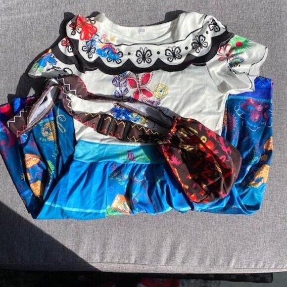 Comisoc Encanto Mirabel Dress for Girls, Girls 9-10 - Picture 5 of 6